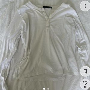 white brandy long sleeve